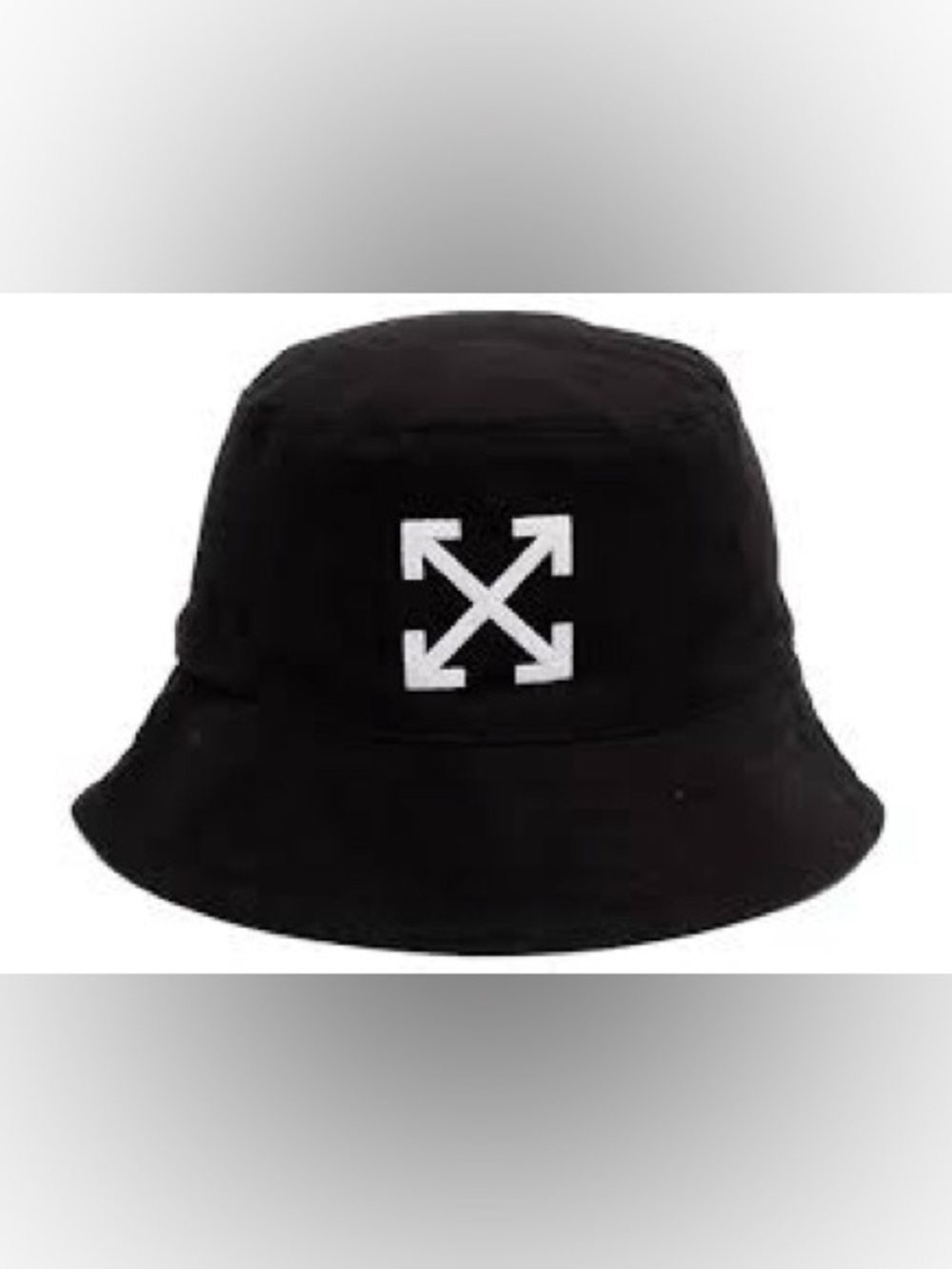 NWT Off-White Arrow Bucket Hat Black & White OS Ret. $385